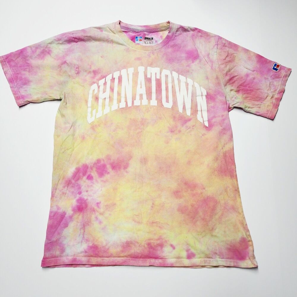Chinatown Market x Russell Athletic CTM Tie Dye Tee Size Large L NWOT